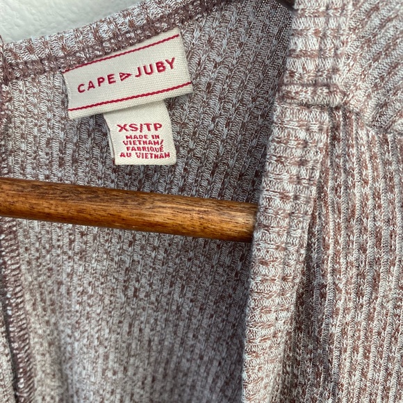 Cape Juby Light brown Lightweight Cardigan XS - Picture 4 of 5